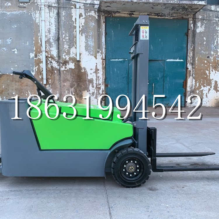 夏河县小型电动叉车1吨2吨步行站驾式电瓶堆高充电装卸车液压升降车铲车