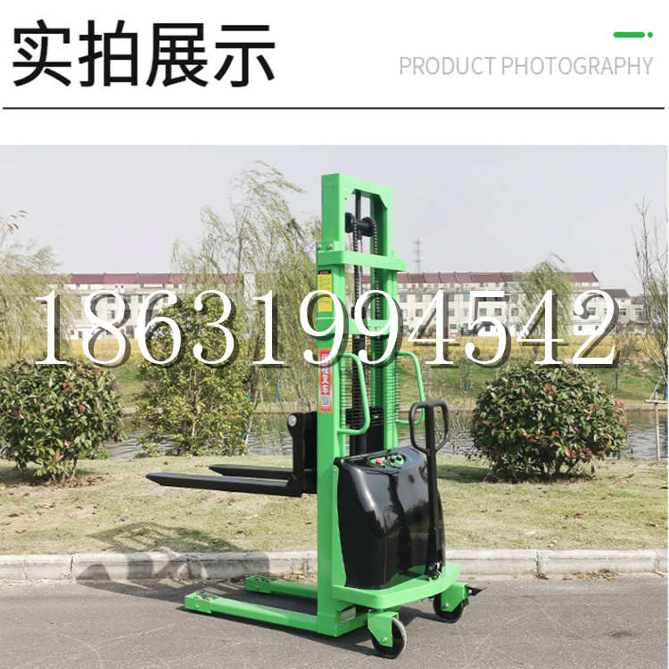 夏河县电动叉车堆高车液压铲车电瓶1吨2吨站驾步行式小型全自动叉车